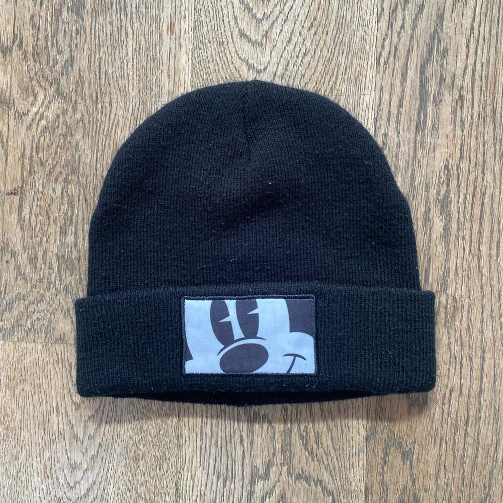 Neff Accessories | Disney!! Neff Mickey Beanie | Color: Black | Size: Os